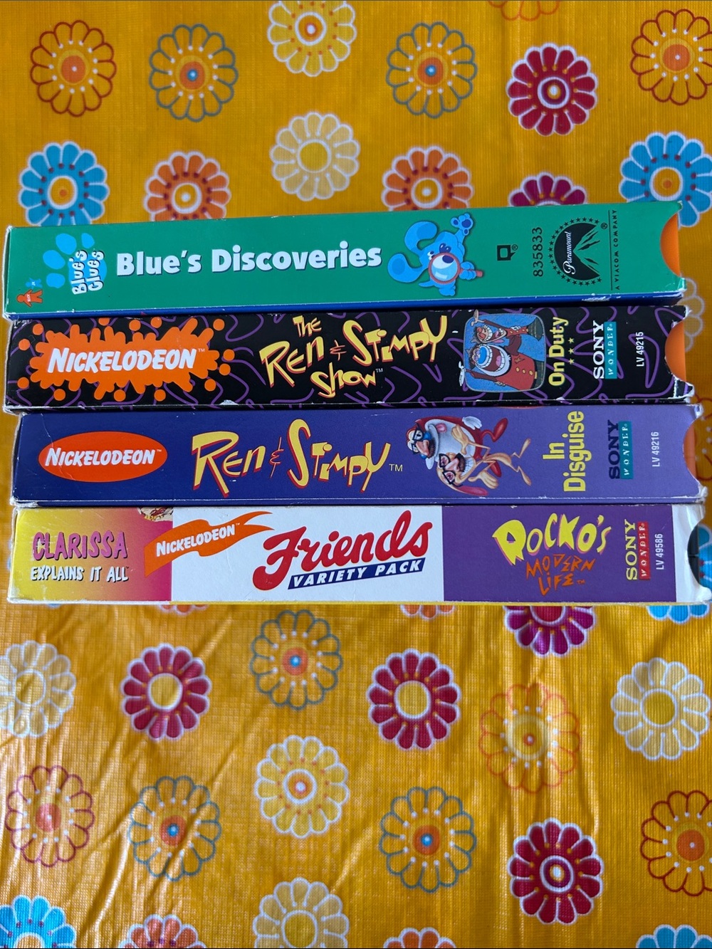 Nickelodeon Friends Variety Pack VHS Collection - Multicolor